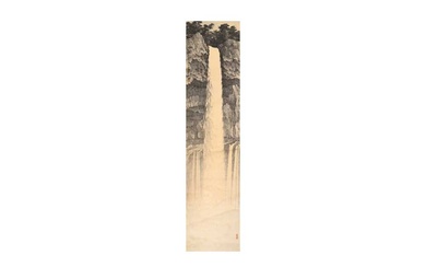 TWO CHINESE HANGING SCROLLS 二十世紀 掛軸兩幅