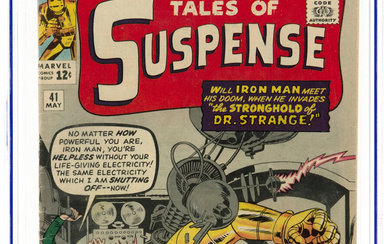 Tales of Suspense #41 (Marvel, 1963) CGC VG+ 4.5...