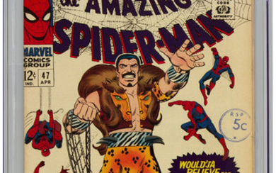 The Amazing Spider-Man #47 (Marvel, 1967) CGC VF/NM 9.0...