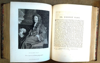 The Biographical Mirrour - Comprising a Series of Ancient and Modern English Portraits, of Eminent and Distinguished Persons, from Original Pictures and Drawings - Three Volumes in one Book.