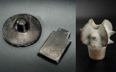 Three Chavin Items, Peru, 700-1 BCE