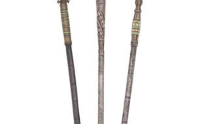 Three Ottoman Or Balkan Ramrods (Suma), Late 18th/Early 19th Century