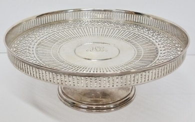 Tiffany & Co Sterling Silver Reticulated Tazza 15.46ozt