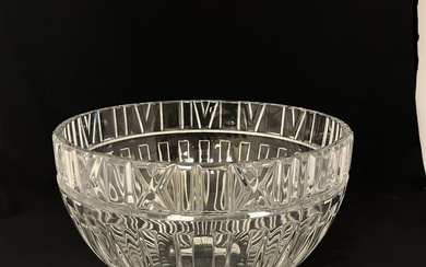 Tiffany cut glass bowl