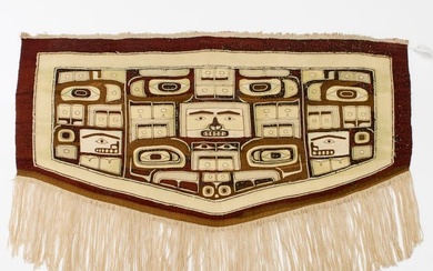 Tlingit ceremonial Chilkat blanket