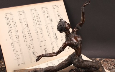 Tom Merrifield (1932-2021), a bronze figure, Janie, numbered...