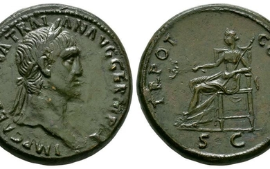 Trajan - Pax Sestertius
