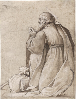 Trotti, Giovanni Battista – Der hl. Joseph in Anbetung