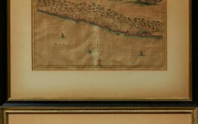 Two Antique Maps: Arnoldus C. Montanus (1625-1683)