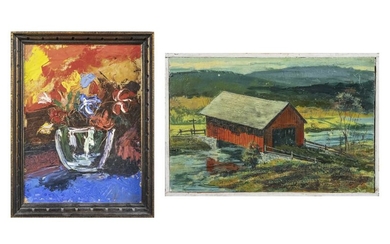 Two Oil Paintings (20th Century)