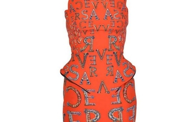 VERSACE Structured Cocktail Dress