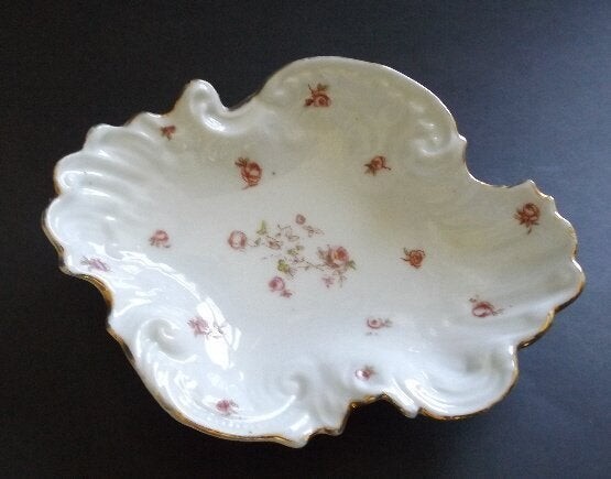 Victoria Carlsbad Austria small Porcelain dish 1891