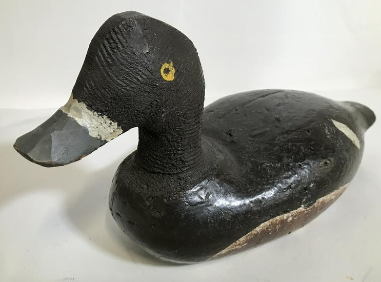 Vintage Hand Carved and Painted Wood Duck Decoy