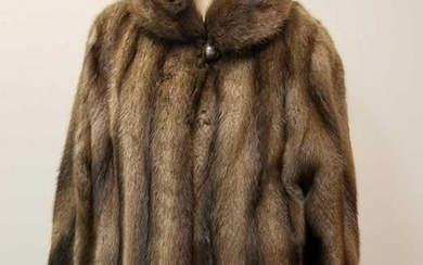 Vintage Long Haired Beaver Coat