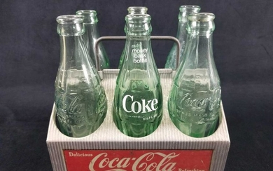 Vintage Vintage Coca-Cola 6 Pack Bottle Carrier Crate