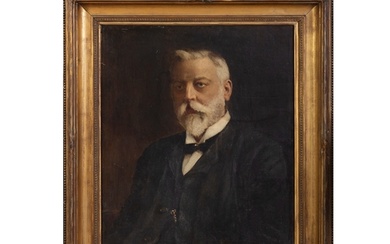 WALTER FREDERICK OSBORNE RHA (1859-1903) Portrait of J. Mars...