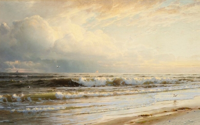 William Trost Richards (1833-1905), Rockaway Beach