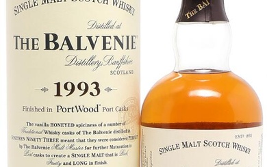 1 bt. The Balvenie “1993 Port Wood”, Single Malt Scotch Whisky, Speyside