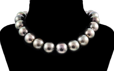 10.2 - 12.9mm Tahitian Pearl Necklace