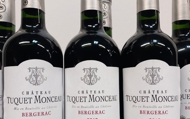 12 bouteilles de Château Tuquet Monceaux... - Lot 51 - Enchères Maisons-Laffitte