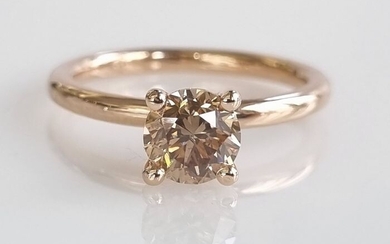 14 kt. Pink gold - Ring - 1.19 ct Diamond