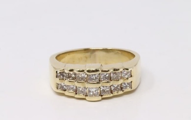 14kt Yellow Gold Diamond Ring 1.00ctw