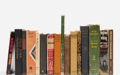 16 Assorted First Edition Books