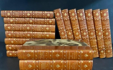 17 LEATHER BOUND VOLS THE WORKS OF ROBT. BROWNING 1889