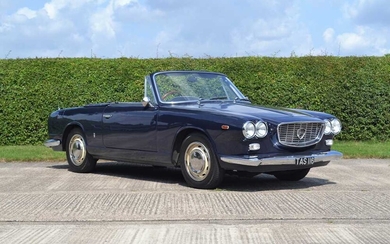 1964 Lancia Flavia Vignale Convertible One of Just 40 Right-Hand Drive Examples