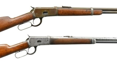 2 WINCHESTER 1892 LEVER ACTION RIFLES.