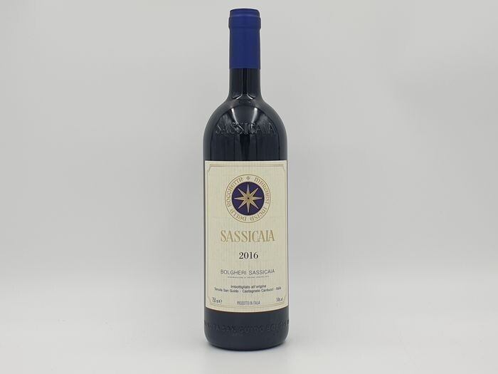 2016 Tenuta San Guido Sassicaia - Tuscany - 1 Bottle (0.75L)