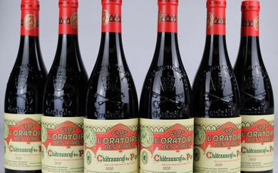 2020 Clos de l'Oratoire des Papes - Châteauneuf-du-Pape - 6 Bottles (0.75L)