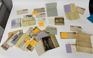 22 letters from Elaine to her Mother 1949 -1953