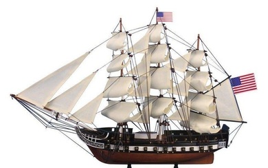 24" Wooden USS Constitution Tall Model Ship