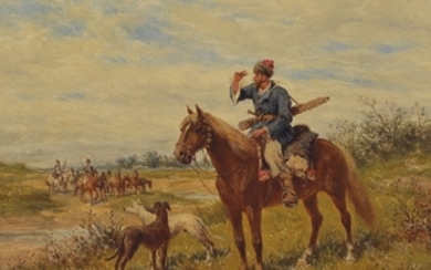 Ludwig Gedlek, 1847 Kraków-1904 Vienna, scout in...
