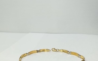 18 kt. White gold, Yellow gold - Bracelet