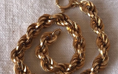 18 kt. Yellow gold - Italian 18k Gold Bracelet
