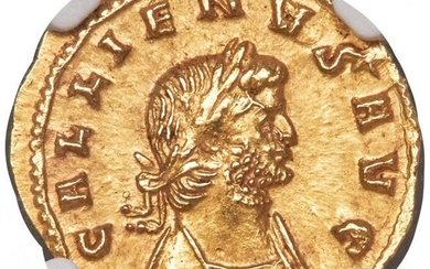 30051: Gallienus (AD 253-268). AV quinarius (19mm, 1.61