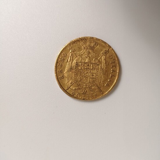40 Lire or, Napoléon, 1814 - Lot 55 - Paris Enchères - Collin du Bocage