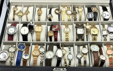 [41] Assorted Large Grouping of Wristwatches - Variety