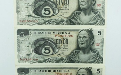 5 Pesos Mexicain