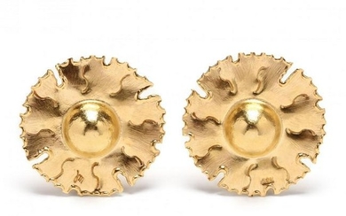 22KT Gold Earrings, Jean Mahie