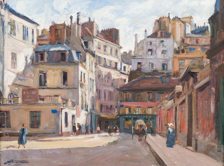 51. Lucien Hector JONAS (1880-1947) Rue... - Lot 51 - Farrando