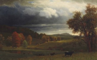 Albert Bierstadt (1830-1902), Autumn Landscape: The Catskills