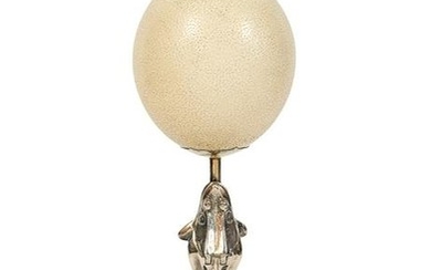 Anthony Redmile Ostrich Egg Frog Candlestick