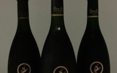 3 bouteilles COGNAC "Fine Champagne, VSOP",…