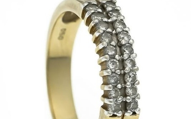 Brillant Ring GG / WG 750