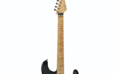 FENDER ELECTRIC INSTRUMENT COMPANY, FULLERTON, CIRCA 1984 AND CHARVEL GUITARS, A COMPOSITE SOLID-BODY ELECTRIC GUITAR, STRATOCASTER ELITE