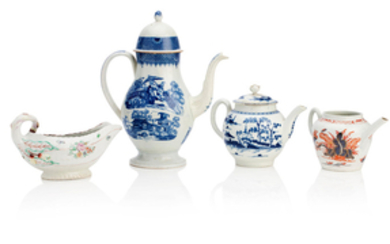 A group of English porcelain