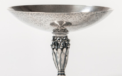 Johan Rohde for Georg Jensen Sterling Silver Compote